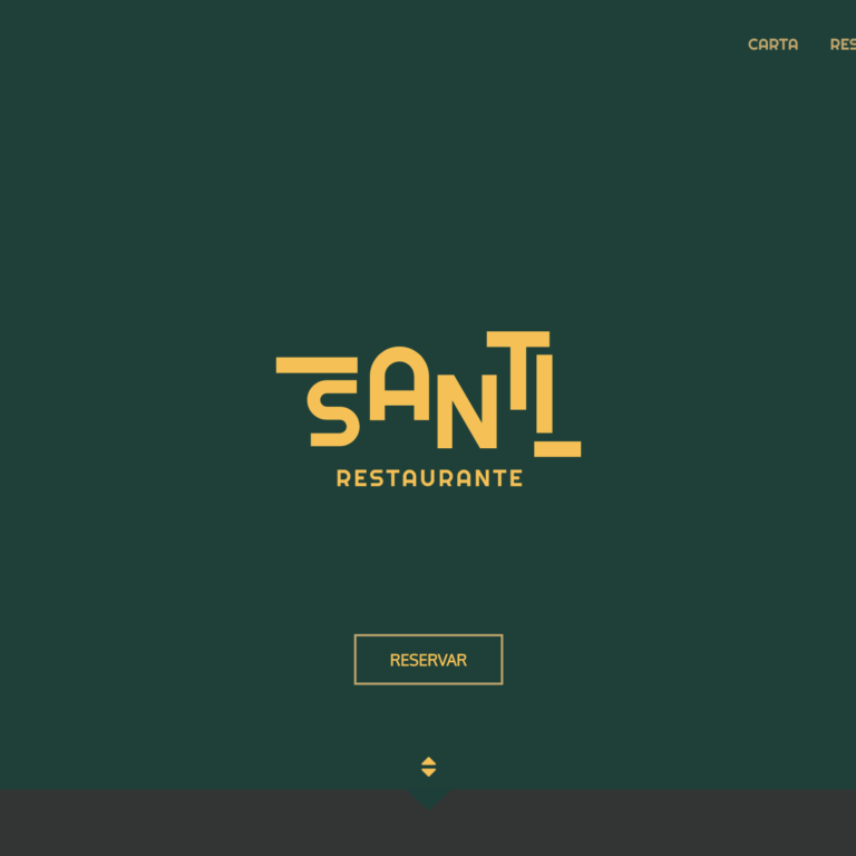landing page santi